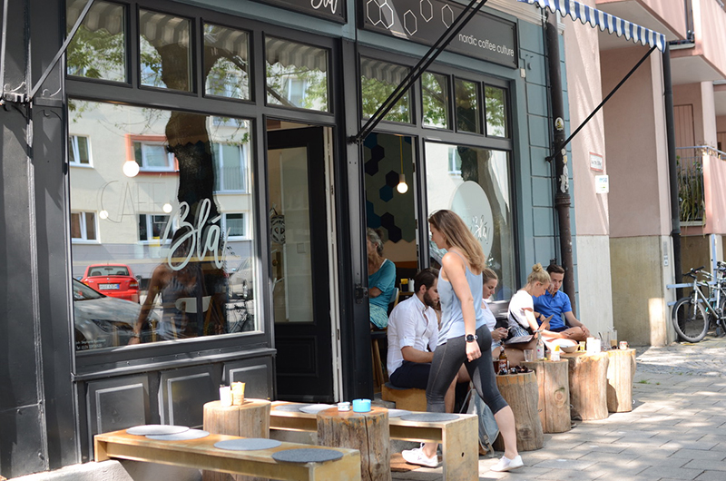 Bewerberformular des Café Blá in München